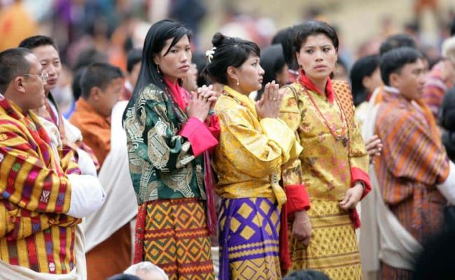 Bhutnese traditional dress